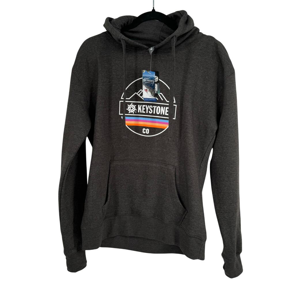 Ouray Benchmark Spirit Hoodie Womens S‎ Graphite Keystone Colorado Vail Resort